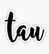 tau Sticker