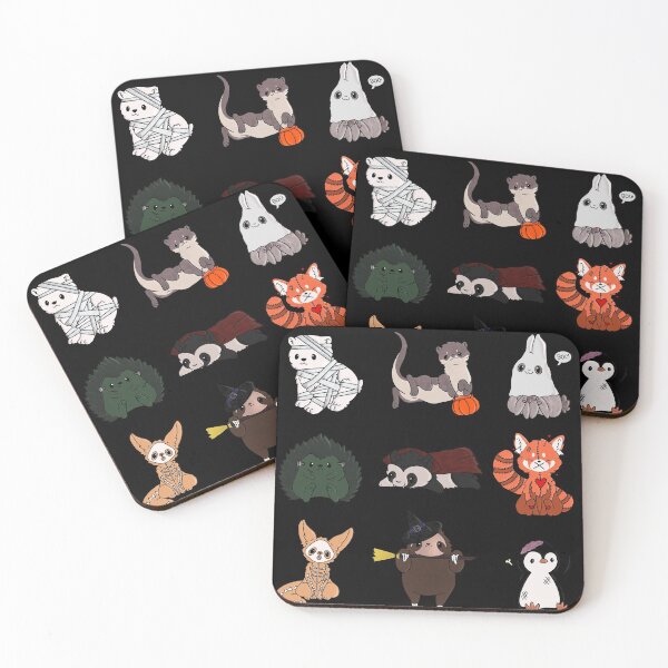 Item preview, Halloween animals designed and sold by MoonLilly18.