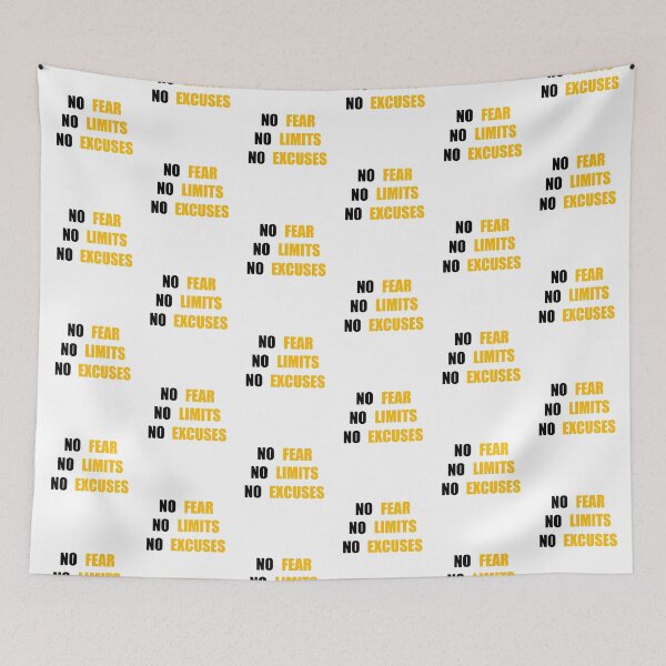Item preview,  No Fear No Limit No Excuses designed and sold by DMJPRINT.