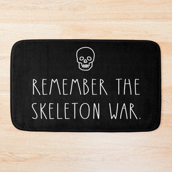 Item preview, Rae Dunn Inspired remember the skeleton war halloween design designed and sold by shnanogans.