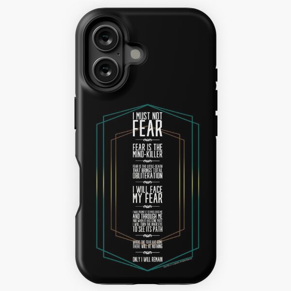 Item preview, DUNE MOVIE-Litany Against Fear-House Atreides  designed and sold by YomeHayin.