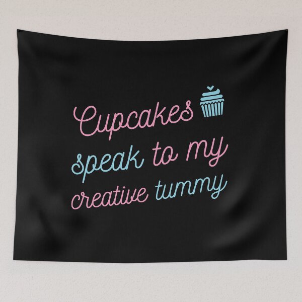 Item preview, Cupcakes Speak To My Creative Tummy designed and sold by Voyshop.