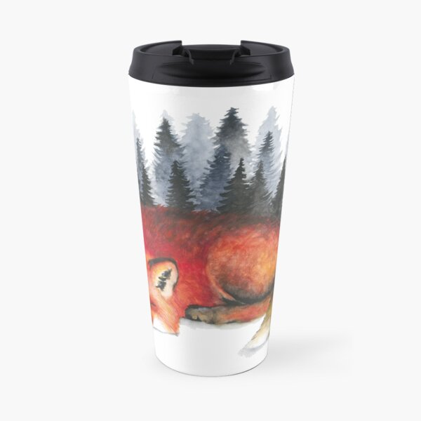 Sleeping Fox Travel Mug