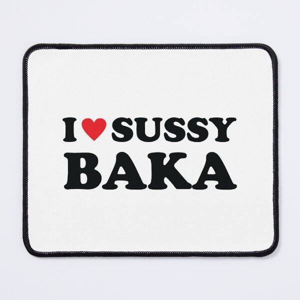 Item preview, I Love Sussy Baka I Heart Sussy Baka  designed and sold by RedQuality.