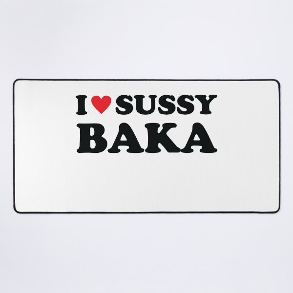Item preview, I Love Sussy Baka I Heart Sussy Baka  designed and sold by RedQuality.