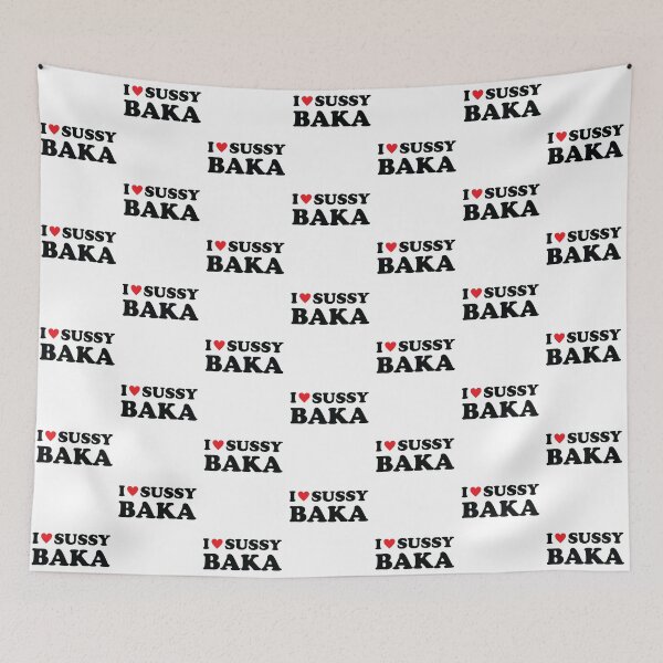 Item preview, I Love Sussy Baka I Heart Sussy Baka  designed and sold by RedQuality.