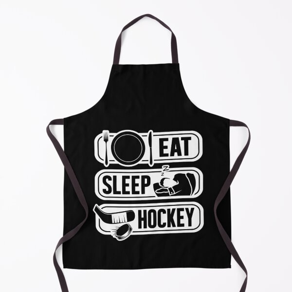 Artikelvorschau, Essen Sie Schlaf-Hockey, lustige Eishockey-Spieler-Geschenk-Tormann-Wintersport-Trainings-Athleten entworfen und verkauft von Merchking1.
