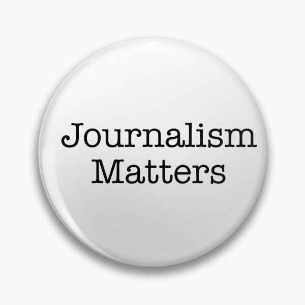 Item preview, Journalism Matters in black text designed and sold by theted4.