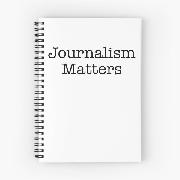 Item preview, Journalism Matters in black text designed and sold by theted4.