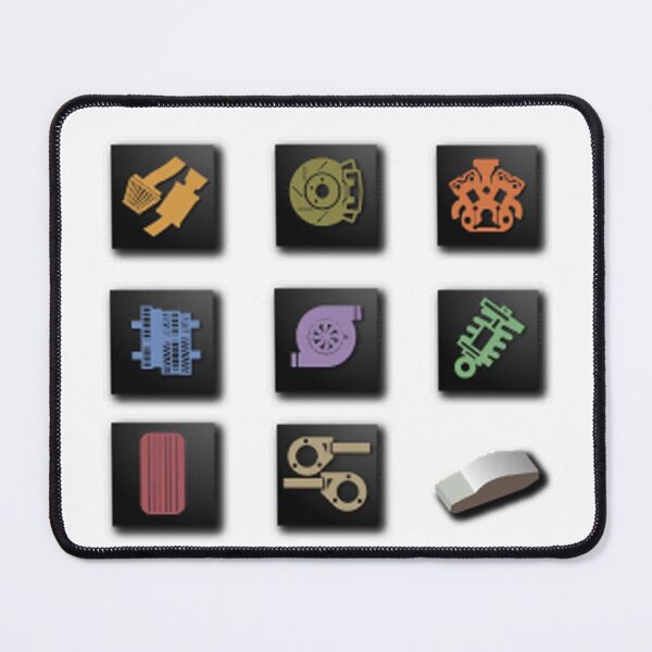 Item preview, Gran Turismo Tuning Shop Icons designed and sold by isrlygood1.