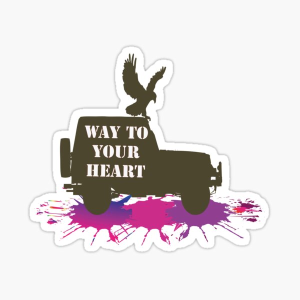 Jeep Stickers american Sticker