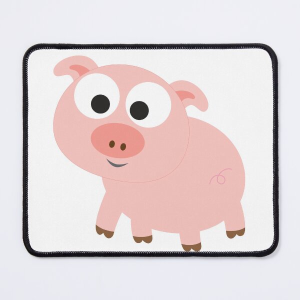 Item preview, Cute pink pig designed and sold by Hedgie Designs.