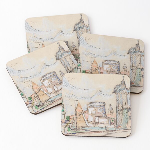Item preview, Paul Signac "Le Port De La Rochelle" designed and sold by sunny-007.