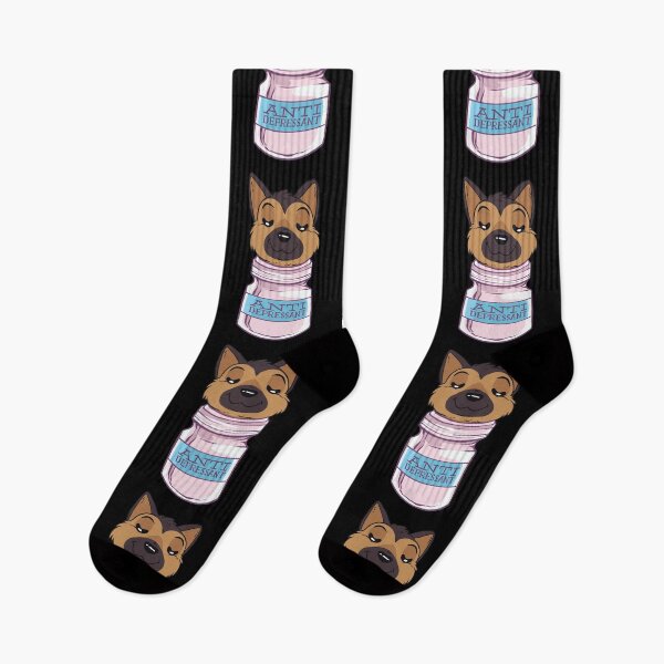 Item preview, Adorable German Shepherd Antidepressant Happy Stress Reliever designed and sold by Merchking1.