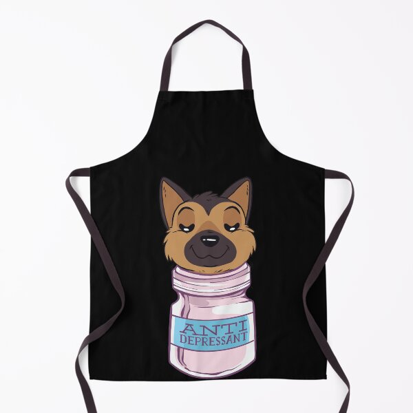 Item preview, Adorable German Shepherd Antidepressant Happy Stress Reliever designed and sold by Merchking1.