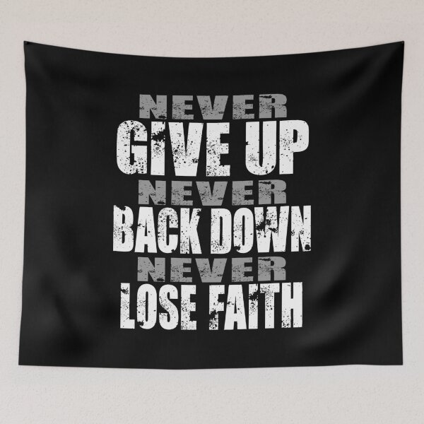Item preview, Sedulous Never Give Up Back Down Lose Faith, Learning From Mistakes designed and sold by Merchking1.