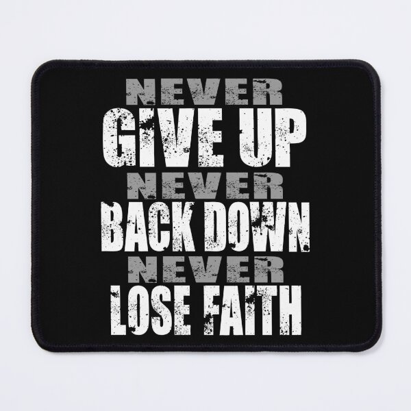 Item preview, Sedulous Never Give Up Back Down Lose Faith, Learning From Mistakes designed and sold by Merchking1.