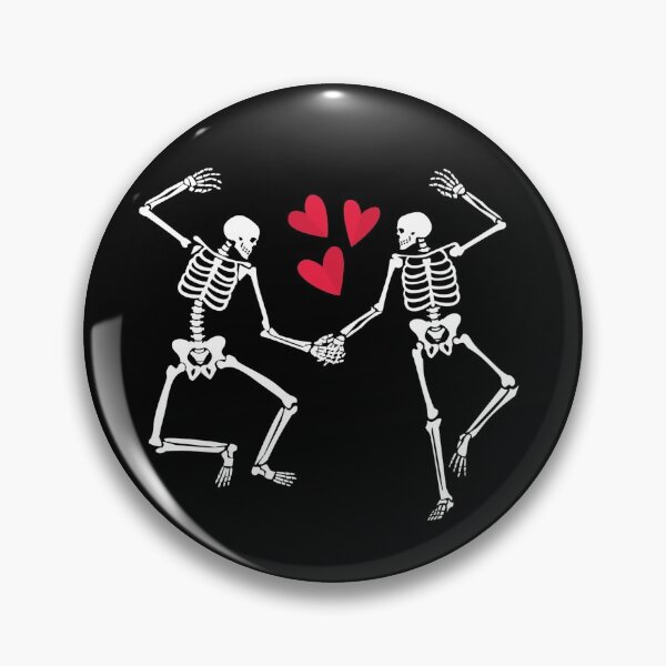 Item preview, Dancing Skeletons In Love Halloween Couple Dancing Skeleton Gear designed and sold by DynamicDesign.