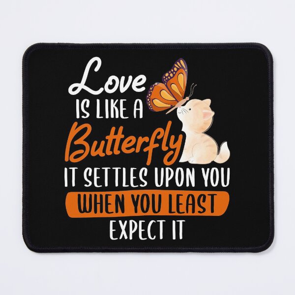 Item preview, Love Is Like A Butterfly Relaxed , Monarch Butterfly Nature Wildlife designed and sold by Merchking1.