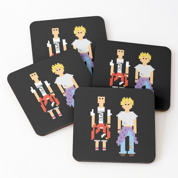 Item preview, Excellent 1980 pixelated characters  designed and sold by serainey556.