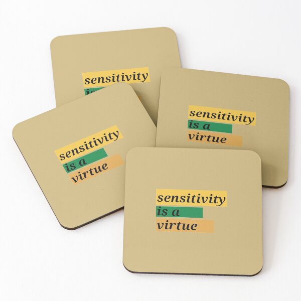 Item preview, Sensitivity is a virtue designed and sold by FineIine.