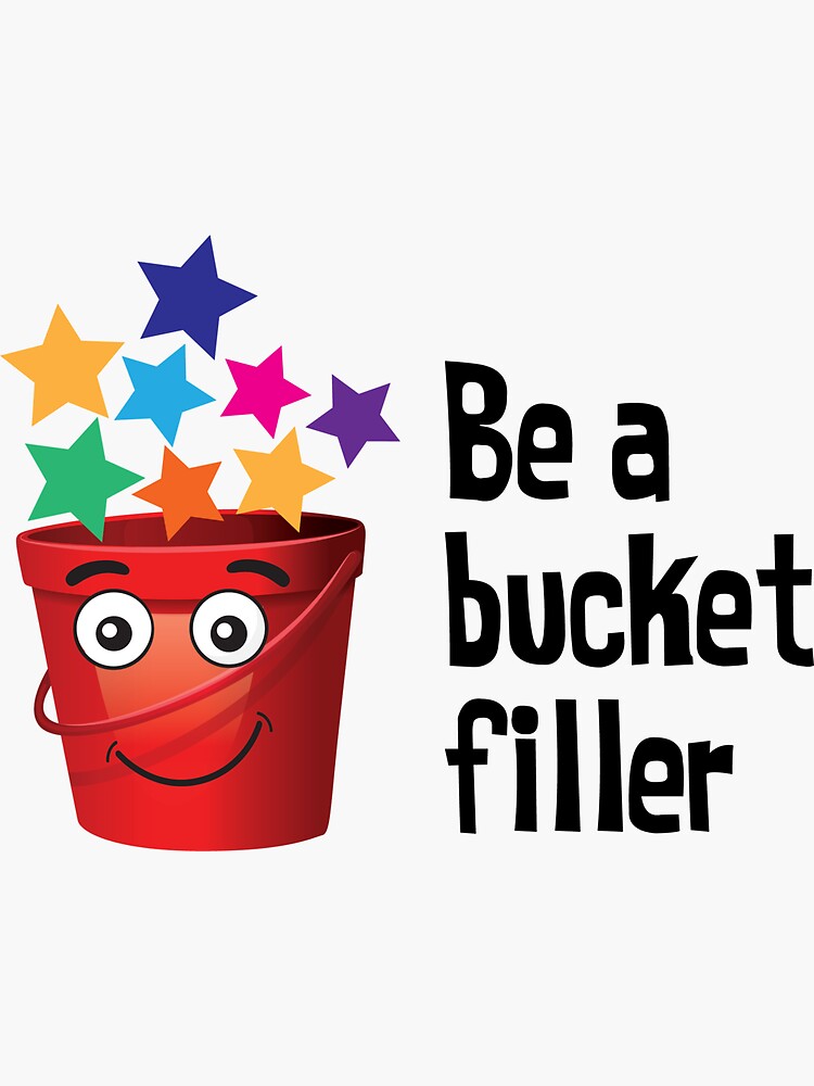 "Bucket Filler Early Childhood Design" Sticker for Sale by Playdate