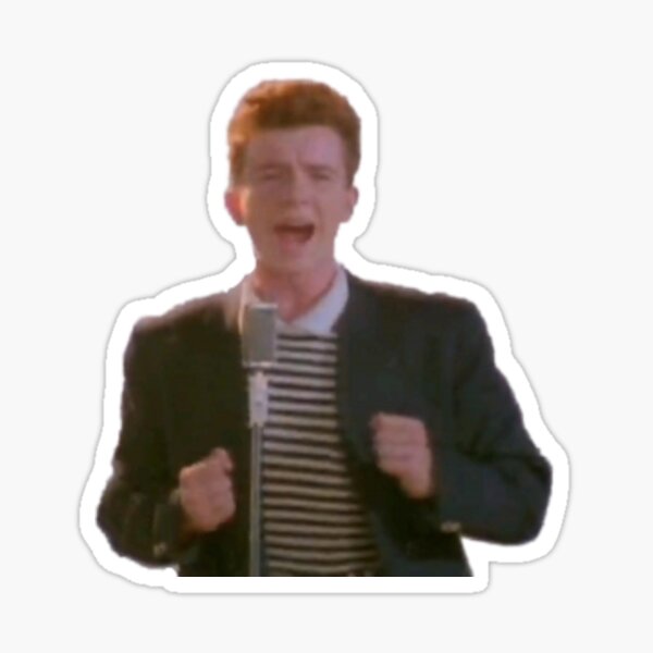 Discord Invisible Rickroll Sticker - Discord Invisible Rickroll