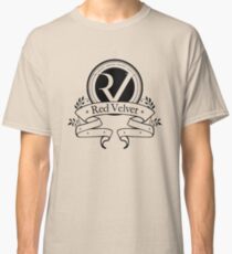 Roter Samt - Logo - Schwarz Classic T-Shirt