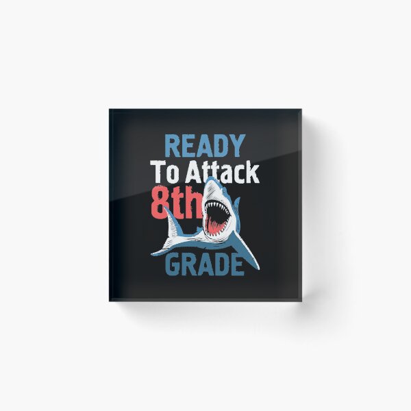 Item preview, Ready To Attack 8th Grade  designed and sold by IlanaLoudin.