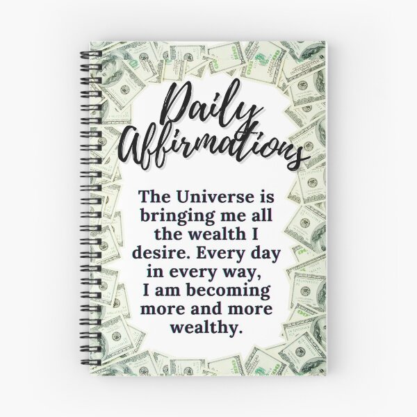 Item preview, Daily Money Affirmations To Attract Abundance designed and sold by Avienz1.