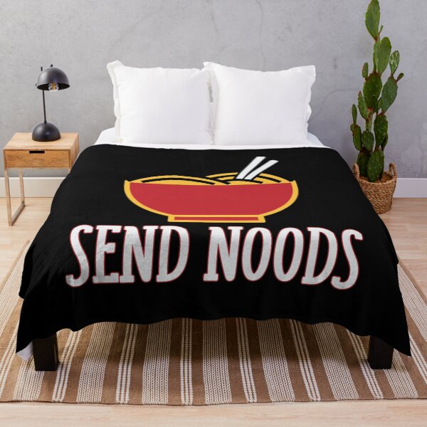 Item preview, Send Noods Ramen Noodles, Foodie Pun designed and sold by Merchking1.
