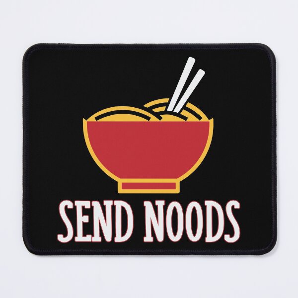 Item preview, Send Noods Ramen Noodles, Foodie Pun  designed and sold by Merchking1.