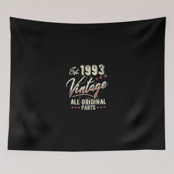 Item preview, Est 1993 Vintage Original Parts 1993 Birthday designed and sold by dissolvablec.