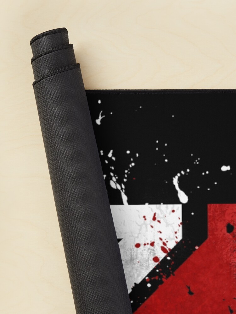 Thumbnail 2 of 5, Mouse Pad, Mass Effect Distressed N7 designed and sold by ArcaneFeathers.