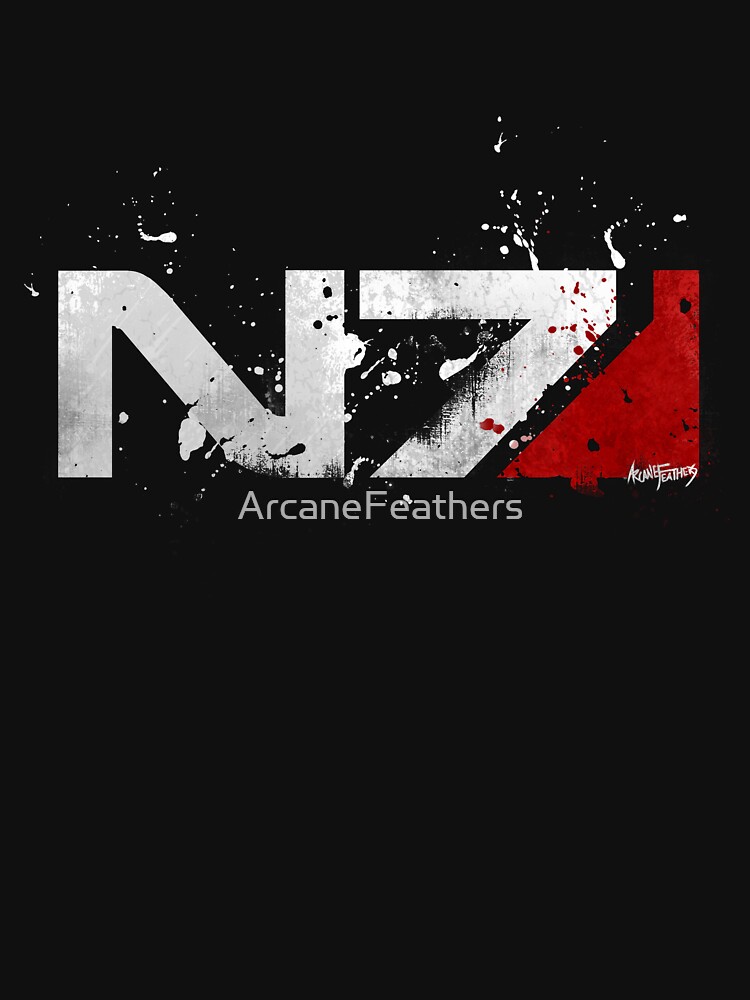 Mass Effect Distressed N7 by ArcaneFeathers