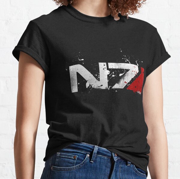 Item preview, Mass Effect Distressed N7 designed and sold by ArcaneFeathers.