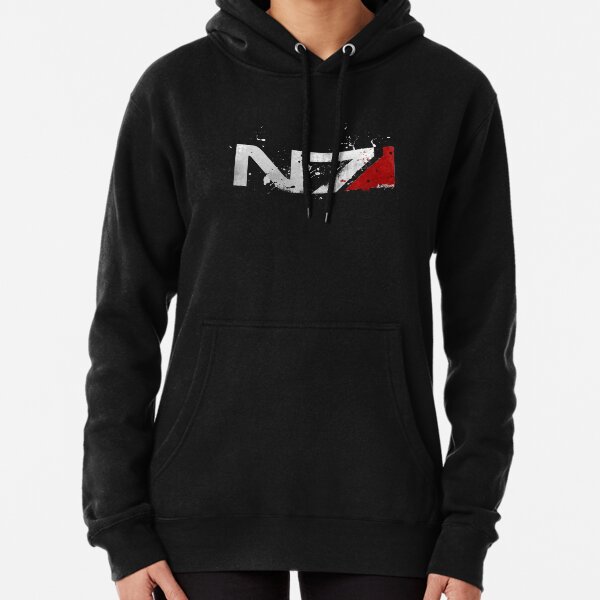 Mass Effect Distressed N7 Pullover Hoodie