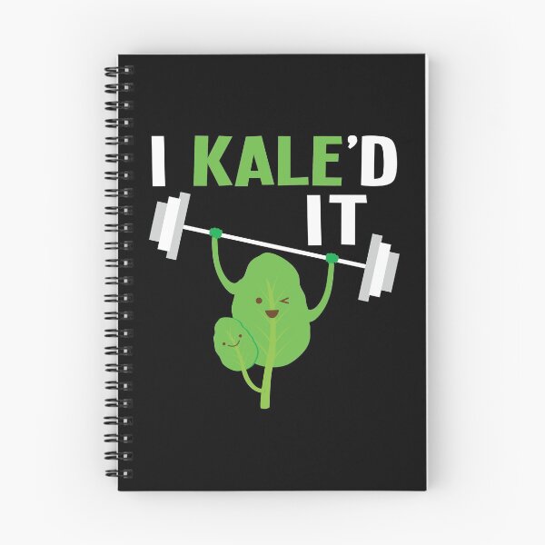 Item preview, I Kaled It, Vegan Vegetarian Kale Gym Fitness, Workout Sayings, Funny Weight Lifting designed and sold by Merchking1.