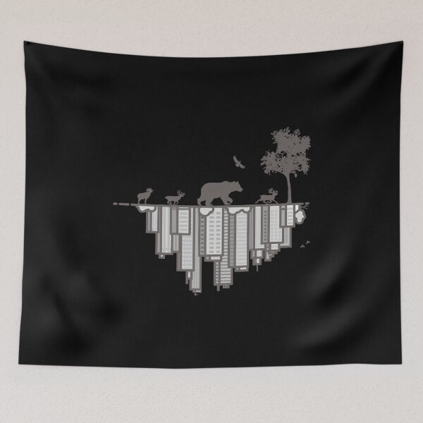 Item preview, Duality – The opposite ends of our earth reflection Nature Modernity designed and sold by Merchking1.