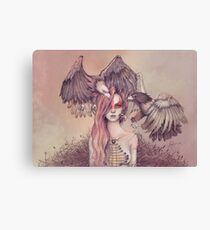 Eagle princess Canvas Print