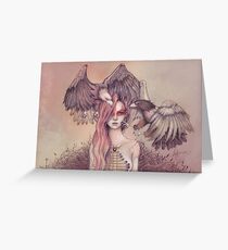 Eagle princess Greeting Card