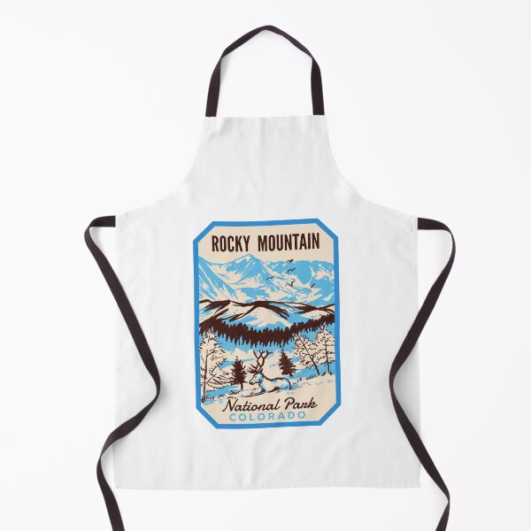Item preview, Rocky Mountain National Park Retro designed and sold by HalpinDesign.
