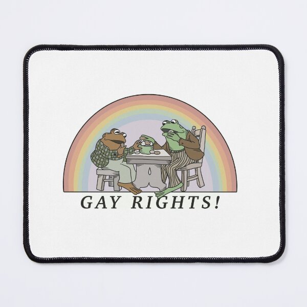 Item preview, Frog and Toad say GAY RIGHTS <3 designed and sold by c-arlyb.