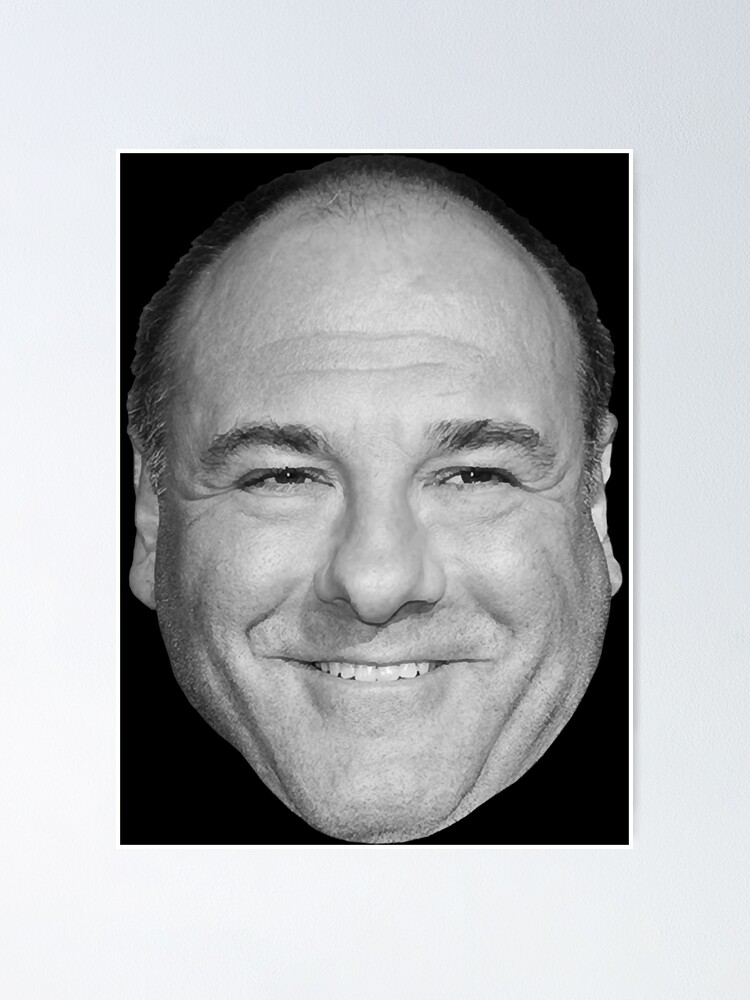 "James Gandolfini " Poster by BintiTurro Redbubble