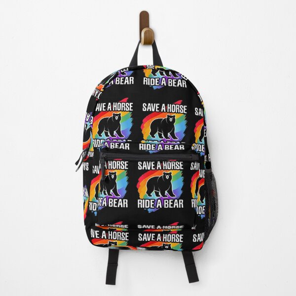 Item preview, Save a Horse Ride a Bear, LGBT Gay Pride Homosexuality designed and sold by Merchking1.