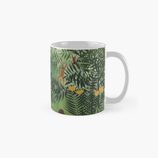 Tropical Forest with Monkeys Classic Mug