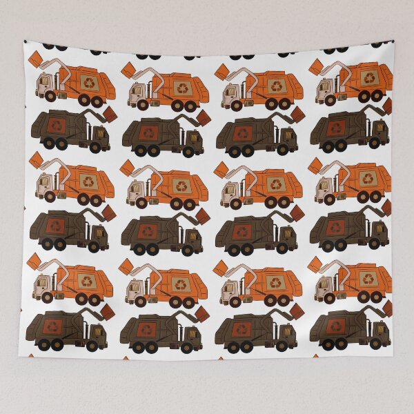 Item preview, Garbage Trucks  designed and sold by Elaine Raimo.