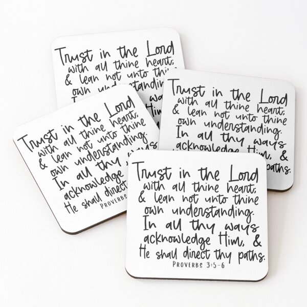 Item preview, Proverbs 3:5-6 designed and sold by Shoplemonwood.