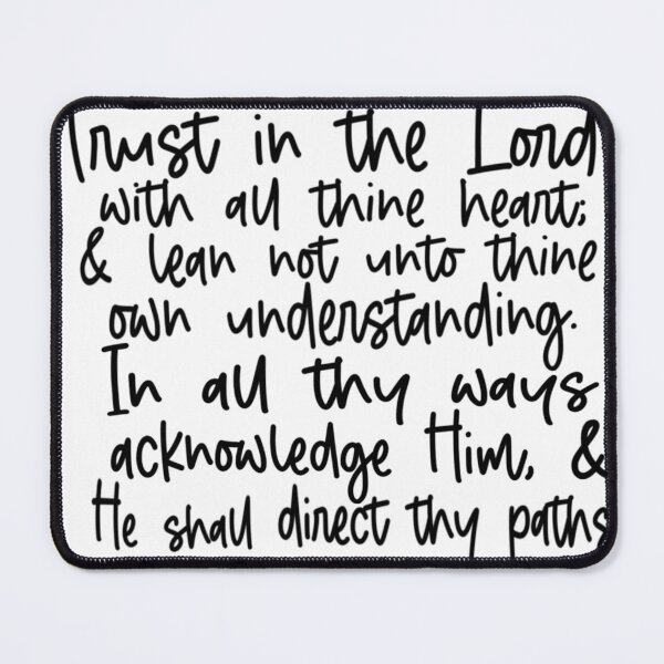 Item preview, Proverbs 3:5-6 designed and sold by Shoplemonwood.