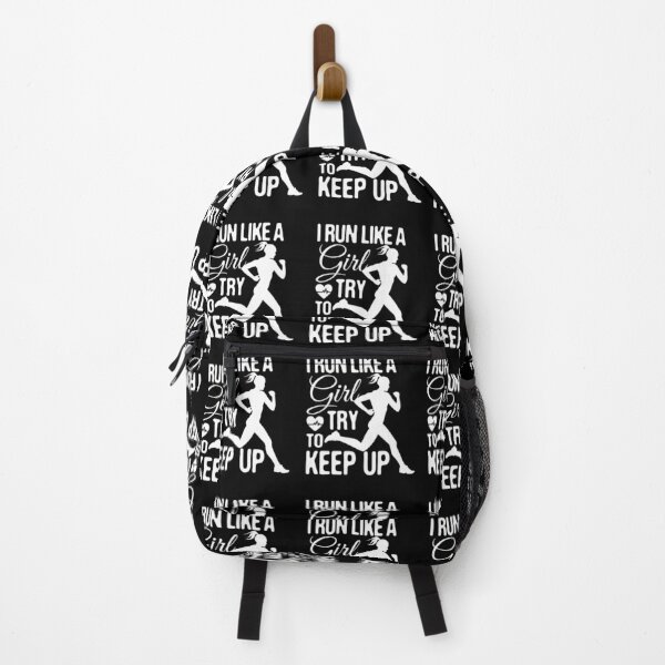 Item preview, I Run Like A Girl Try To Keep Up, Funny Girls Running Motivation designed and sold by Merchking1.